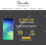 Promoción Palacio de Hierro 5 Días de Tecnología: hasta 50% de descuento + 12 MSI del 21 al 25 de marzo