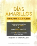 Palacio de Hierro Días Amarillos 16 al 18 de septiembre: puntos Palacio al triple + 6 msi