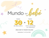 Palacio de Hierro Mundo del Bebé: hasta 30% de descuento + 12 msi en artículos seleccionados