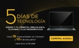 Palacio de Hierro 5 Días de Tecnología: hasta 25% de descuento + 6 MSI