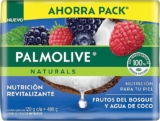 Ahorra pack Palmolive Naturals Nutrición Revitalizante con 4 jabones baja de precio