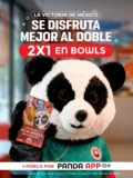 2×1 en bowls en Panda Express al pedir por la app hoy