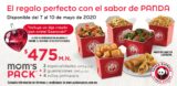 Promoción Día de las Madres Panda Express: comida para 4 + dije Swarovski de regalo