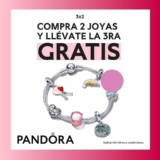 3×2 en joyas en Pandora del 15 al 23 de abril