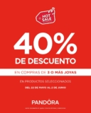 Pandora Hot Sale 2026: Hasta 40% de descuento en joyas