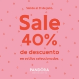 Rebajas Pandora: Hasta 40% de descuento