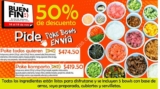 Promoción Pane en Vía El Buen Fin 2018: Poke Bowls de 4-5 personas a mitad de precio