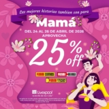 25% de descuento en productos Panini por el Día de la Madre en Liverpool