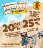 Ofertas de Verano Panini: Hasta 25% de descuento en comics