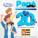 20% de descuento en productos Panini este fin de semana por el Día del Padre