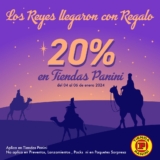 Promoción panini Día de Reyes: 20% de descuento en tiendas, online y en Sanborns