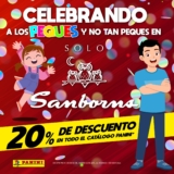 Promoción Panini Día del Niño: 20% de descuento en todo el catálogo Panini en tiendas Sanborns