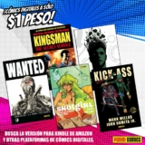 Cómics digitales a $1 peso en versión Kindle de Editorial Panini