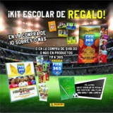 Promoción Panini FIFA 365: libreta y pluma Gratis en la compra de 10 sobres de estampas