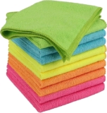 Juego de 10 Paños de microfibra suave para limpieza bajan de precio