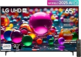 Pantalla LED LG Smart TV 4K UHD de 65 pulgadas modelo 2025 en su precio más económico + 15 meses sin intereses