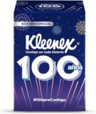 Pañuelos faciales Kleenex 100 Años con 100 piezas baja a un excelente precio