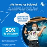 Paquetes a mitad de precio en Papalote Museo del Niño al comprar en línea de martes a jueves