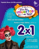 2×1 en entradas a Papalote Museo del Niño si vas disfrazado del 30 de octubre al 2 de noviembre