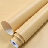 Papel tapiz autoadhesivo impermeable con textura de madera rollo de 3 m baja a un gran precio + cupón del 15% adicional