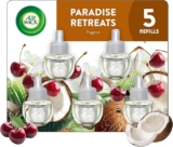 5 pack aromatizantes de ambiente Air Wick Paradise Retreat con 5 repuestos refill bajan a su menor precio por el Hot Sale