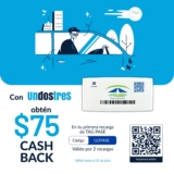 Código TAG Pase de $75 de cashback en tu primera recarga