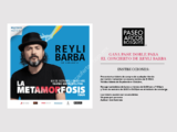 Boletos gratis para el concierto de Reyli Barba con tus compras en Paseo Arcos Bosques