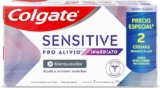 2 Pack Pasta Dental blanqueadora de dientes sensibles Colgate Sensitive Pro Alivio Inmediato Blanqueador en su precio más bajo