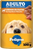 Alimento húmedo para mascotas Pedigree Cordero en Filetes con 24 sobres baja de precio