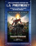 Boletos Gratis para la premier de Transformers con tus compras en Perisur
