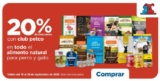 Promo Petco 20% de descuento en todo el alimento natural para mascotas