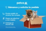 En Petco envíos gratis sin mínimo de compra en pedidos a domicilio