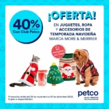 En Petco 40% de descuento en ropa, juguetes y accesorios navideños y más hoy 1 de diciembre