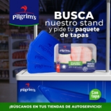 Tapas para contenedores reusables GRATIS en tiendas participantes cortesía de Pilgrim’s