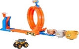 Pista de juguetes Hot Wheels Monster Trucks Big Foot Giros Extremos baja a su menor precio