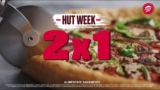 2×1 en Pizza Hut por la Hut Week hasta el 4 de octubre
