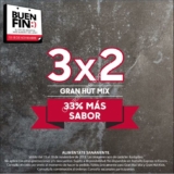 Pizza Hut Buen Fin 2019: 3×2 en pizzas Gran Hut