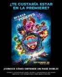 Canjea boletos Gratis para la premier de Paw Patrol la Super Película al comprar en centros comerciales