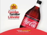 En El Pollo Loco México compra un combo familiar y llévate gratis una Coca-Cola sin azúcar de 2.5l los lunes y martes de octubre