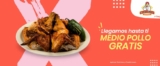 Promoción Pollo Feliz Uber Eats: medio pollo gratis los jueves