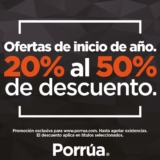 Ofertas de inicio de año Porrúa: Hasta 50% de descuento en libros