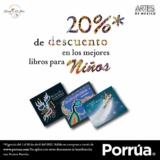 Promoción Porrúa Día del Niño: 20% de descuento en libros infantiles