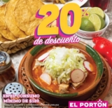 20% de descuento en El Portón con cupón de Facebook