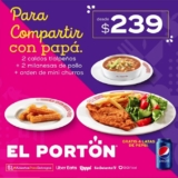 Paquetes El Portón para compartir con Papá a $239 (para 4 personas)