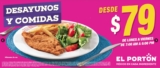 El Portón Desayunos y Comidas 2020 desde $79 pesos