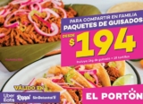 En el Portón paquetes de 1kg de guisado + tortillas desde $194 pesos