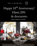 Promoción de Aniversario Williams-Sonoma, Pottery Barn y west-elm: Hasta 20% de descuento y hasta 9 msi