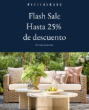 Flash Sale Pottery Barn y West Elm: Hasta 25% de descuento