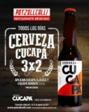 En Potzolcalli 3×2 en cerveza Cucapá durante agosto