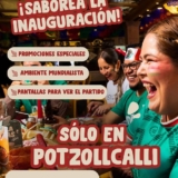 Inauguración del Mundial en Potzolcalli: Promociones especiales con Pantallas para el partido